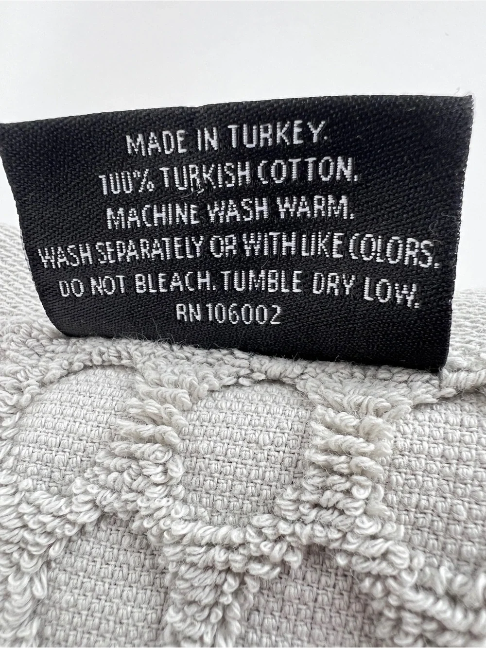 Hotel Balfour Bath Towels Taupe Gray Dotted Soft 100% Turkish Cotton 2 Pc NEW